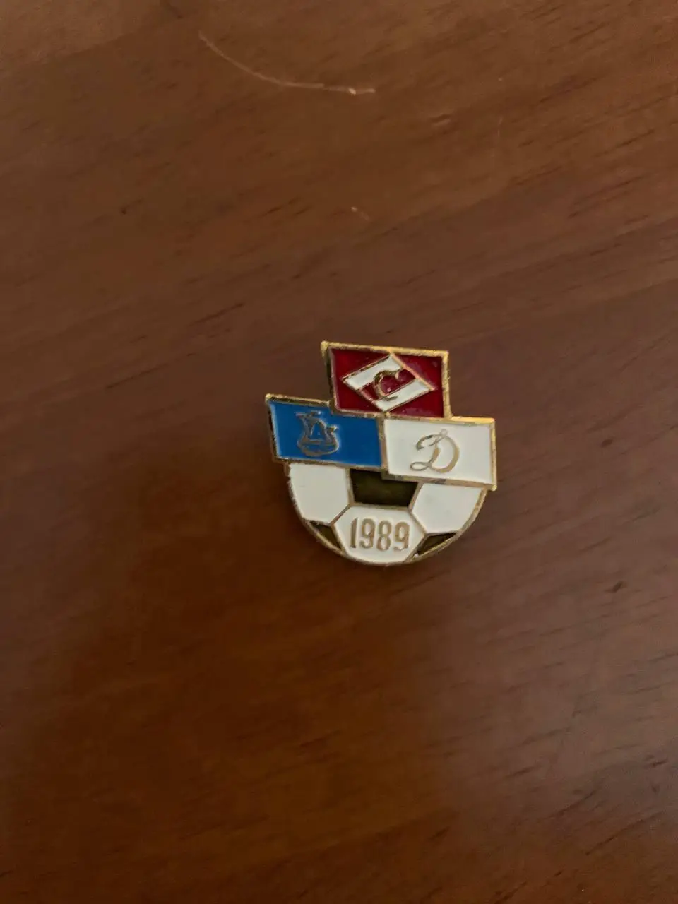 Значок Призеры чемпионата СССР-1989. 2-й вид