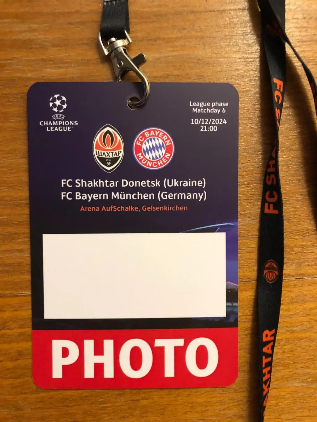 Шахтер - Бавария. 10.12.2024.