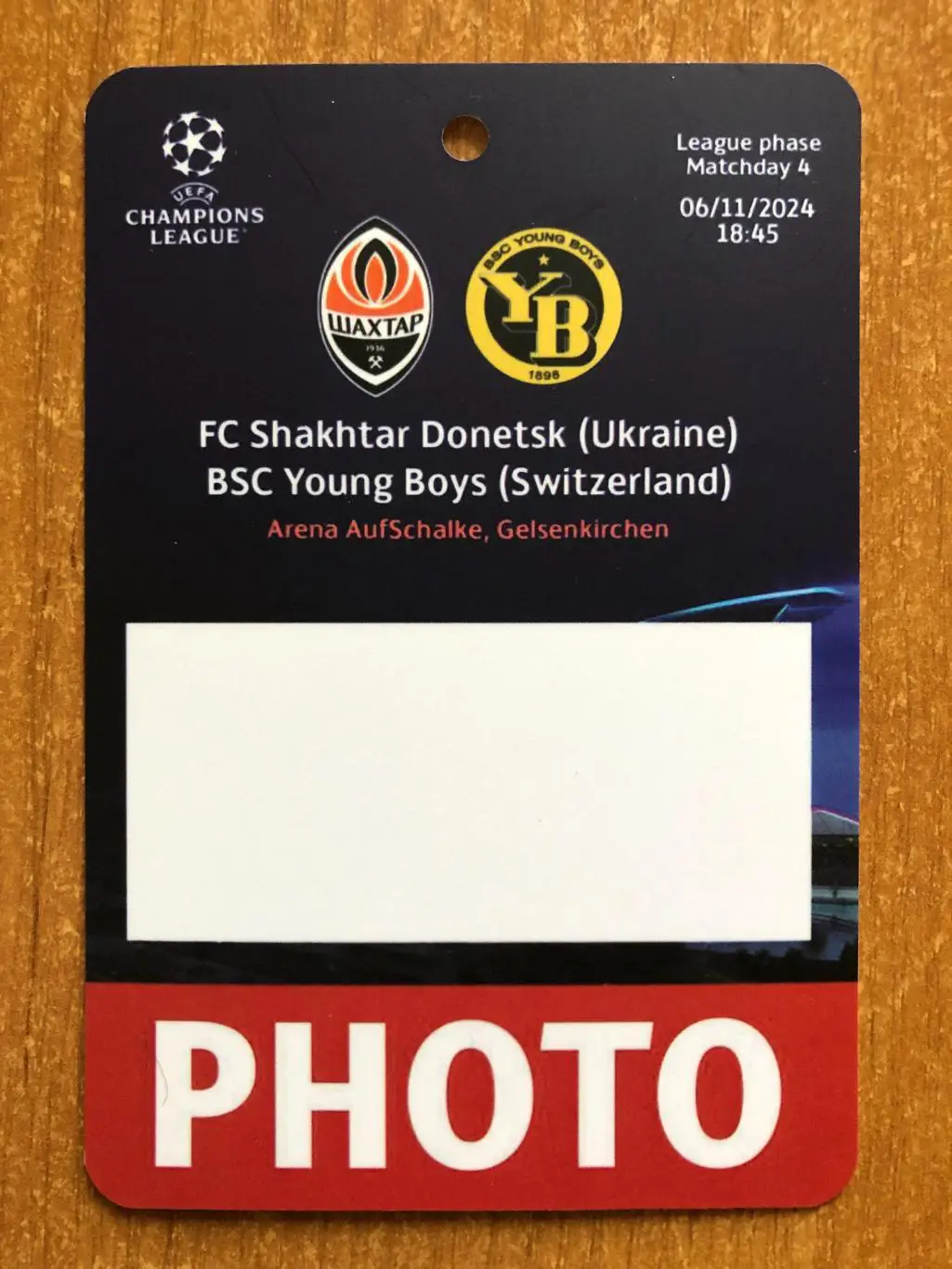Шахтер Донецк - Янг Бойз Швейцария 06.11.2024.