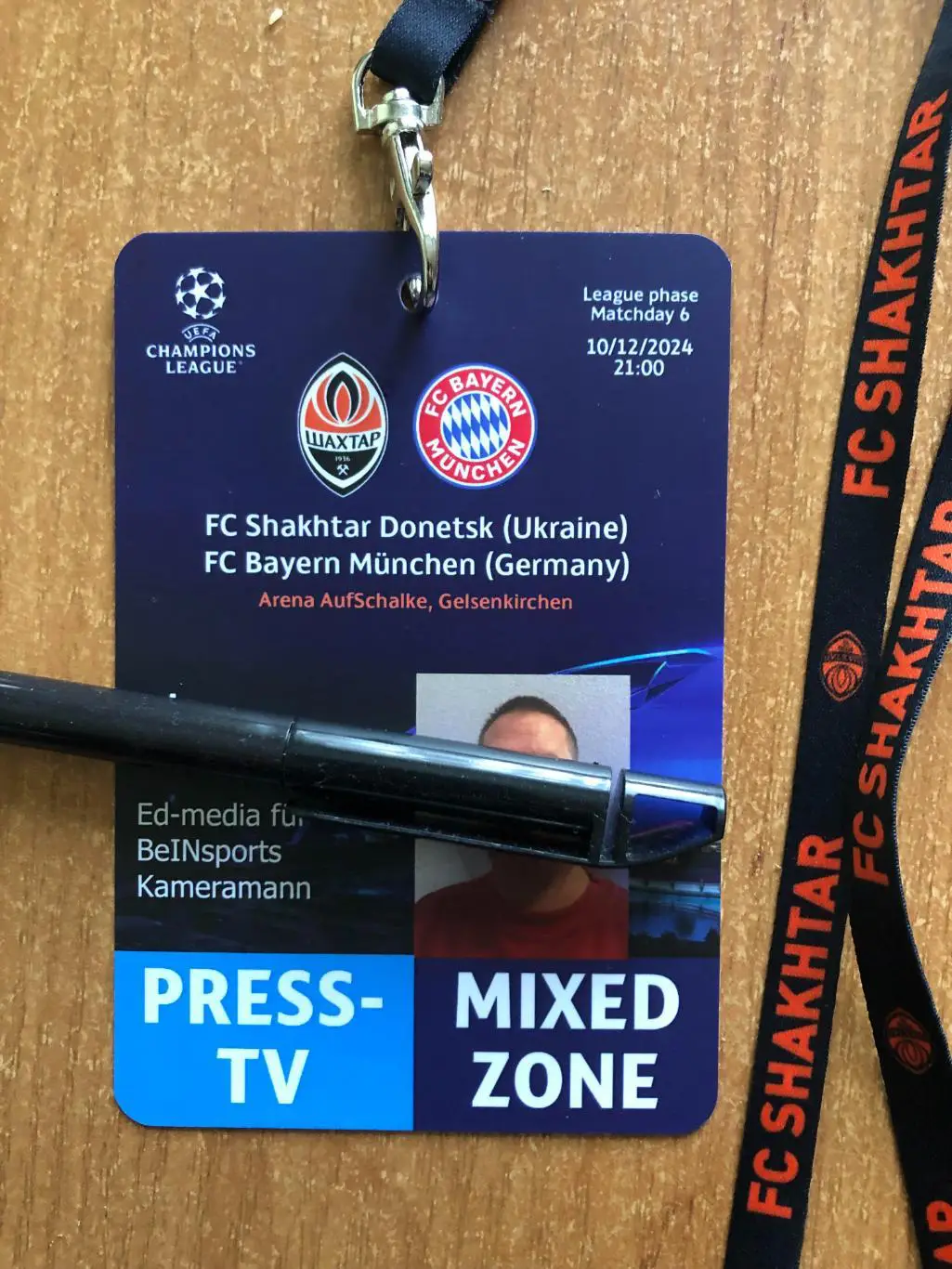 Шахтер Донецк - Бавария Мюнхен. 10.12.2024.