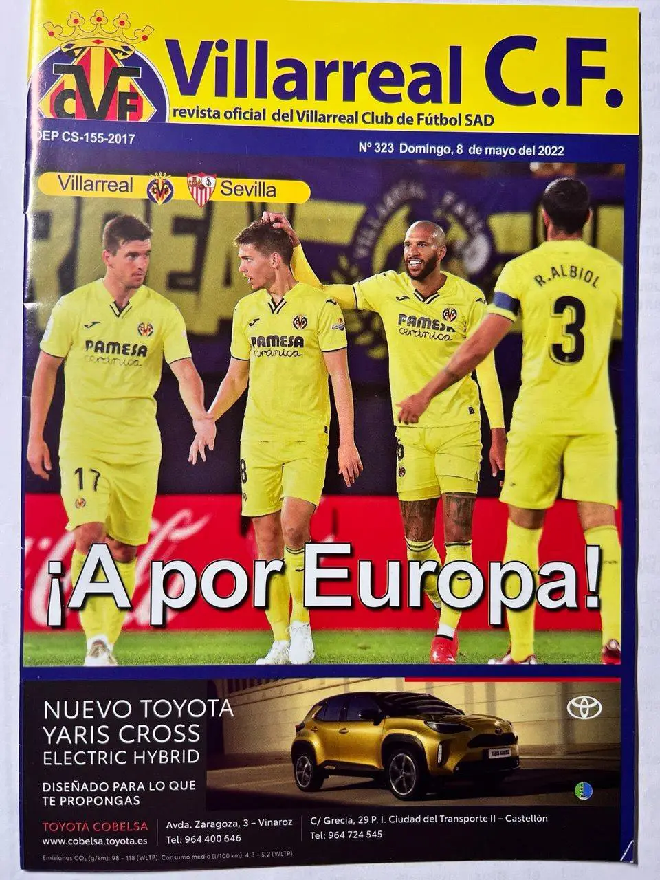Вильярреал - Севилья. 08.05.2022