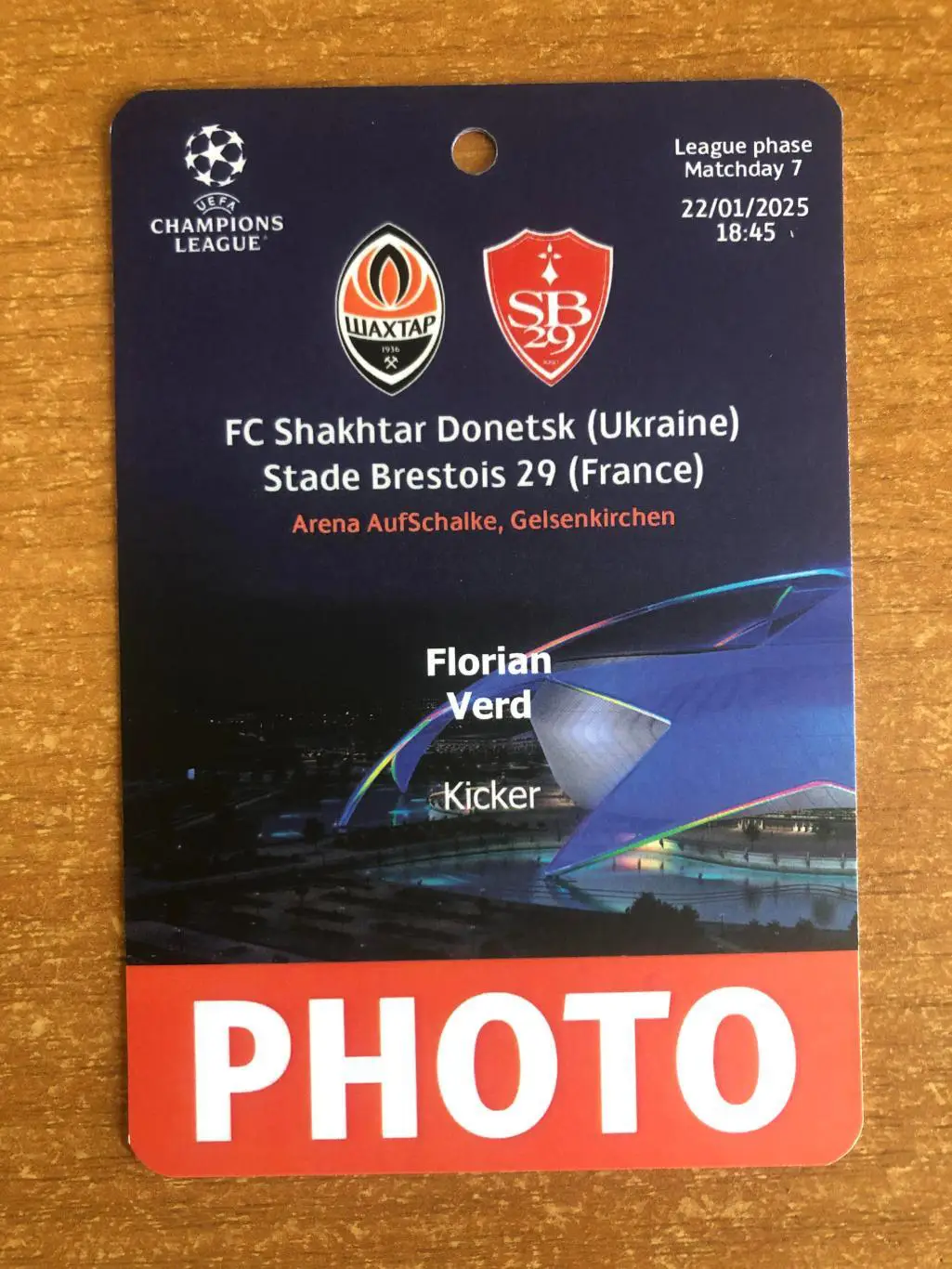 Шахтер Донецк - Брест (Франция). 22 01 2025