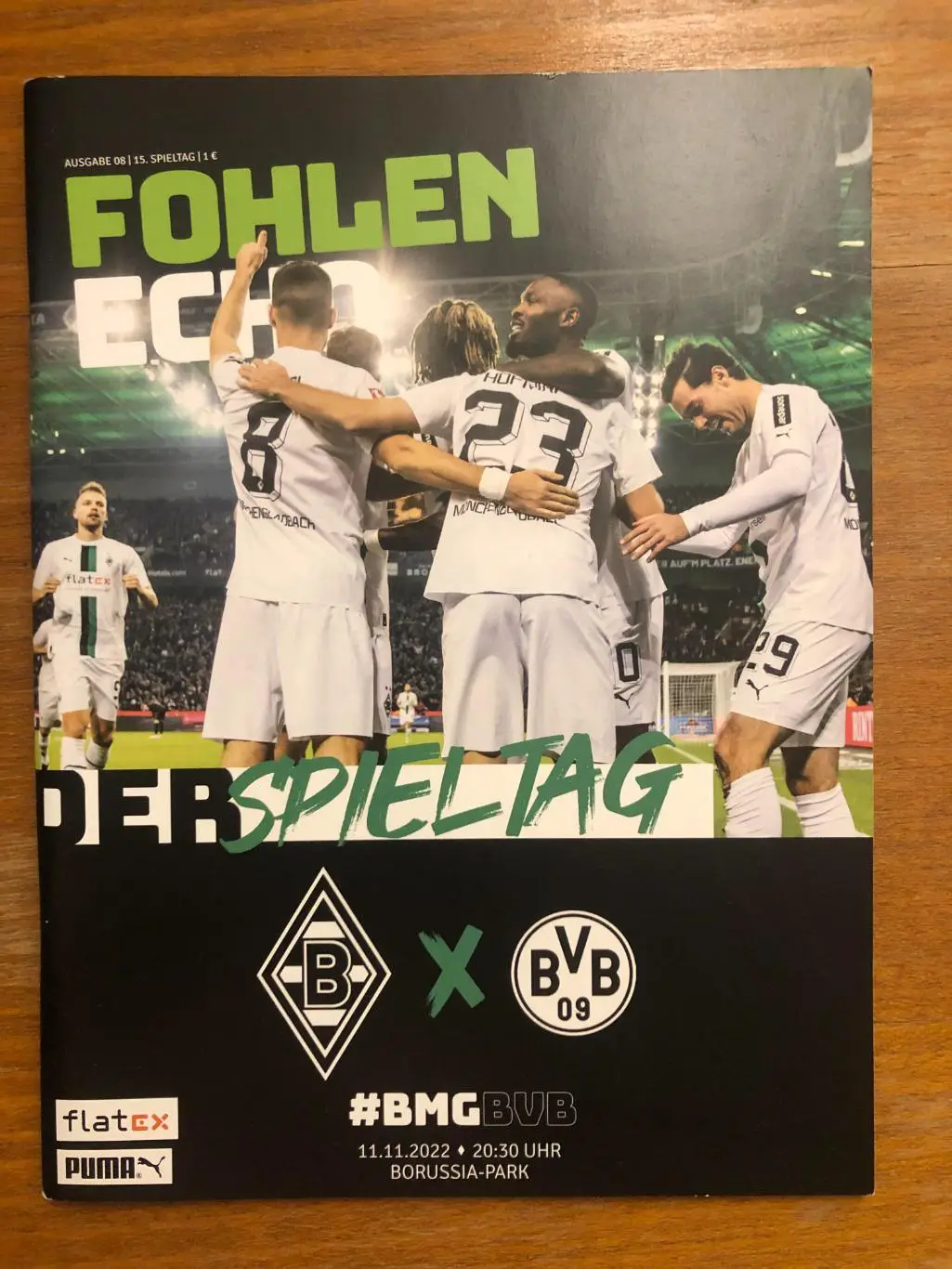 Боруссия Менхенгладбах - Боруссия (Дортмунд). 11.11.2022