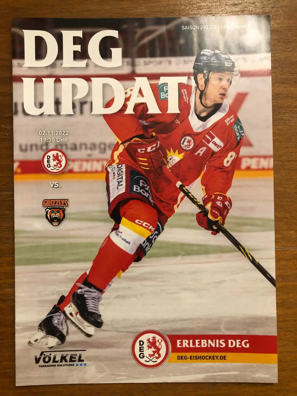 Дюссельдорф - Гриззлис Вольфсбург. 02.11.2022