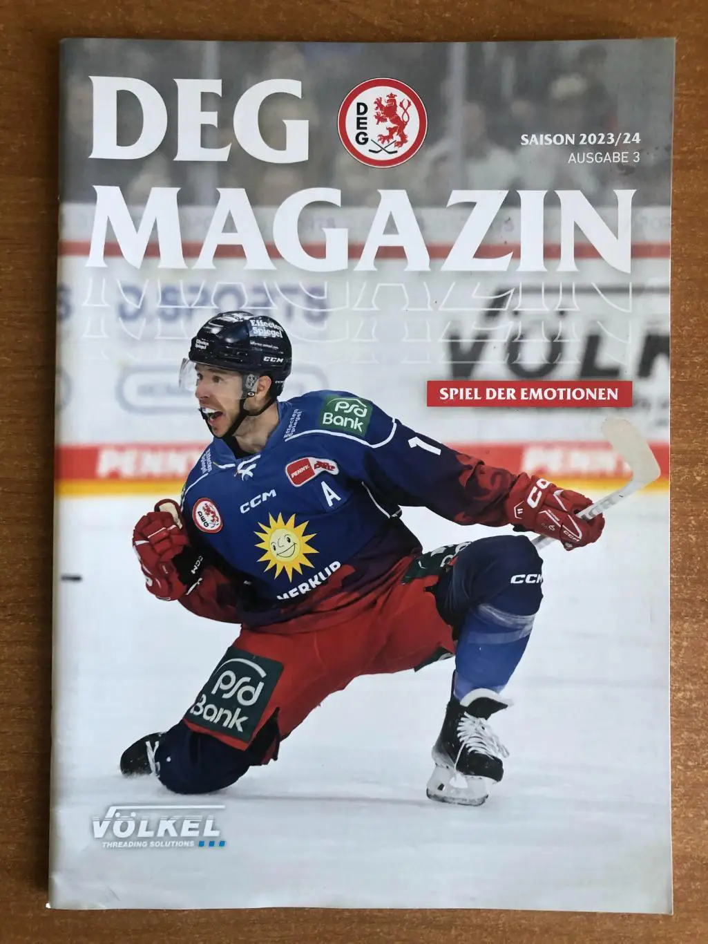 Клубный журнал ХК Дюссельдорф на сезон-2023/24 (третий номер)