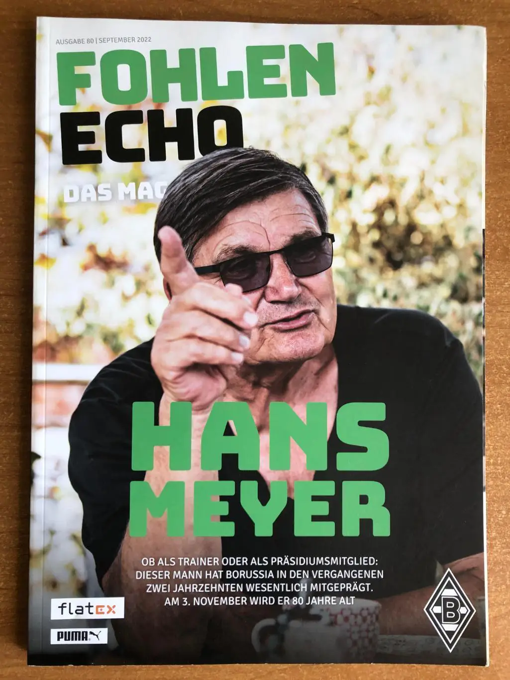 Клубный журнал ФК Боруссия Менхенгладбах за сентябрь 2022