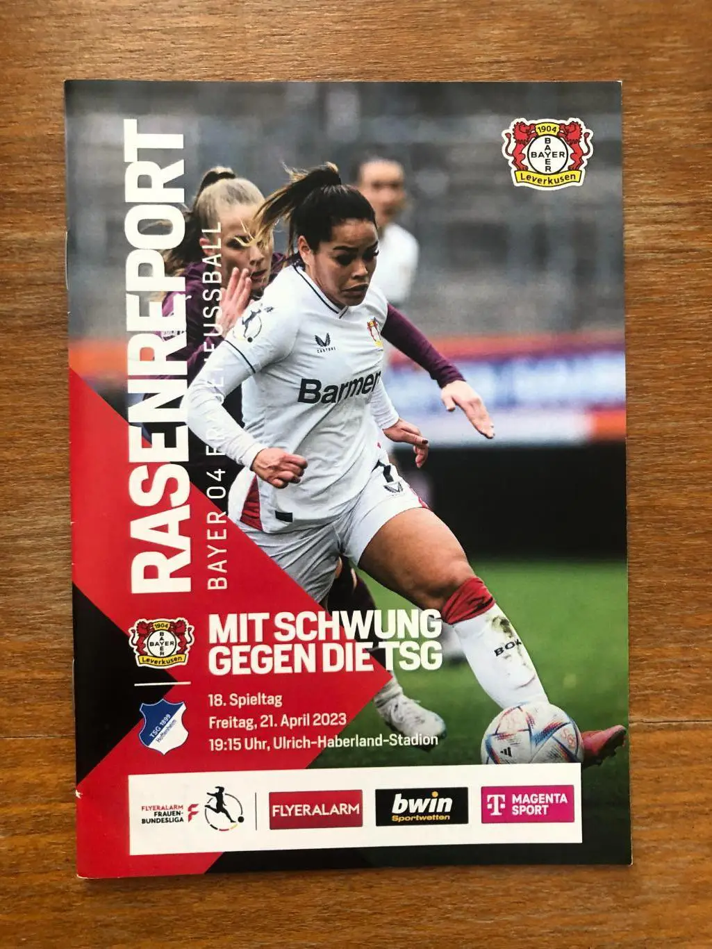 Байер Леверкузен - Хоффенхайм (женская Бундеслига). 21.04.2023.