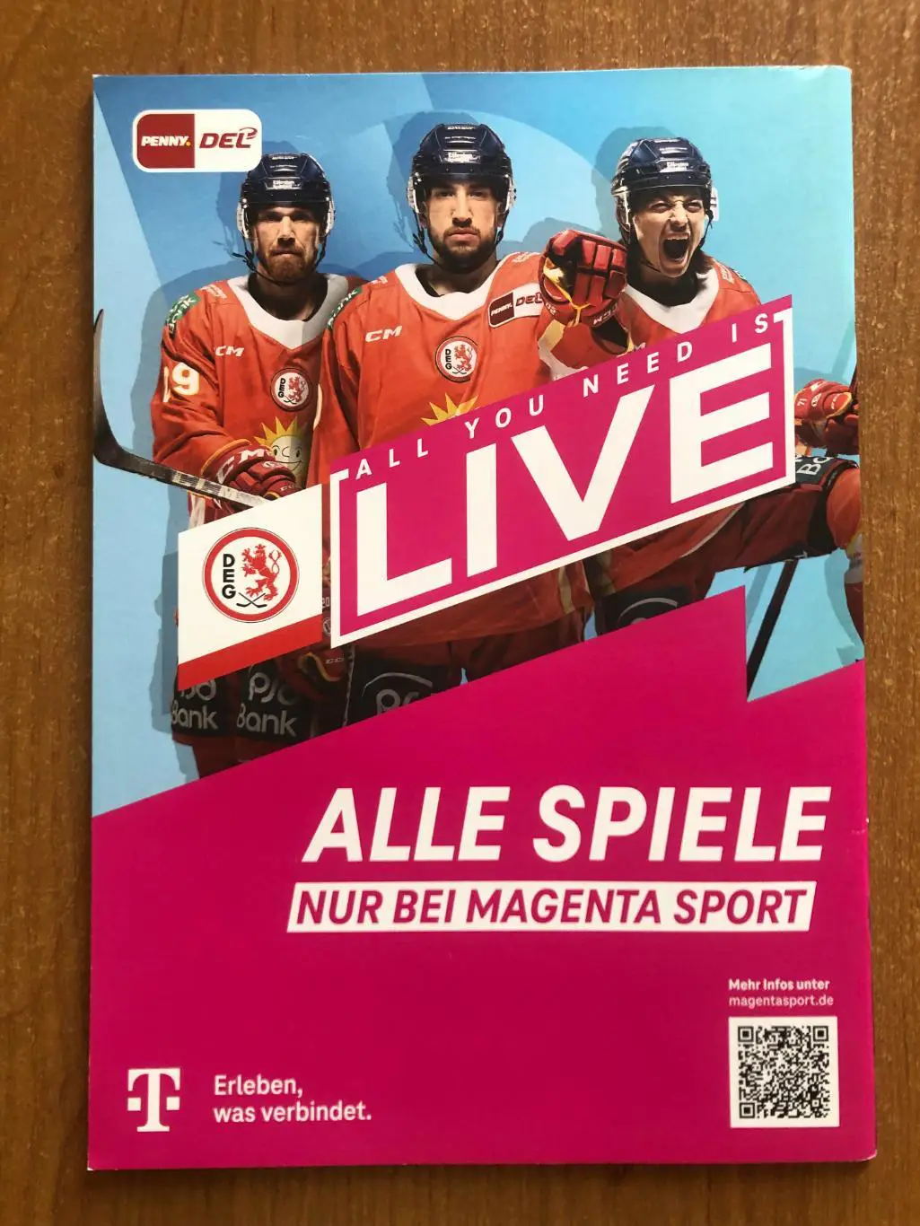 Клубный журнал ХК Дюссельдорф на сезон-2022/23 (первый номер). Постер 5