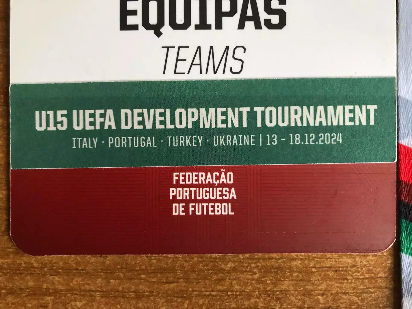 Украина U-15 – участник Турнира развития УЕФА в Португалии. 13-18.12.2024 1