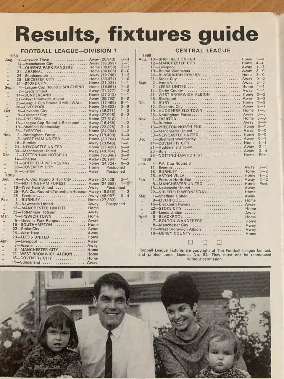 Вулверхэмптон - Манчестер Юнайтед. 15.02.1969 1