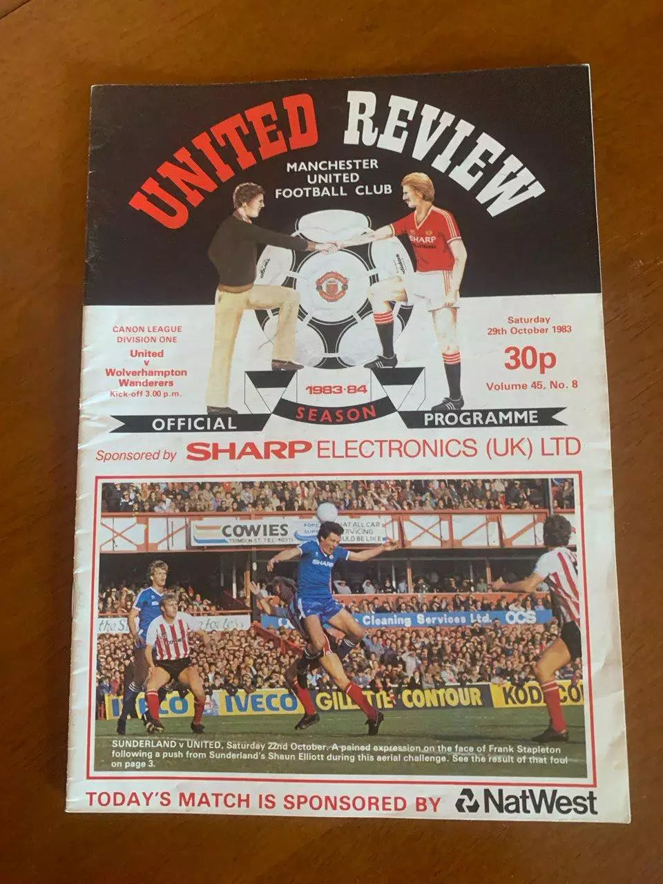 Манчестер Юнайтед - Вулверхэмптон. 29.10.1983.