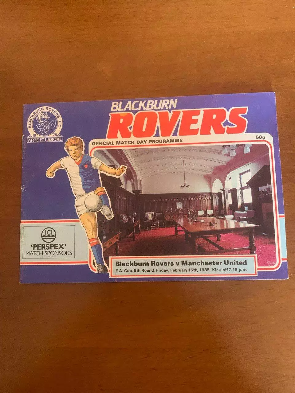 Блэкберн Роверс - Манчестер Юнайтед. 15.02.1985.