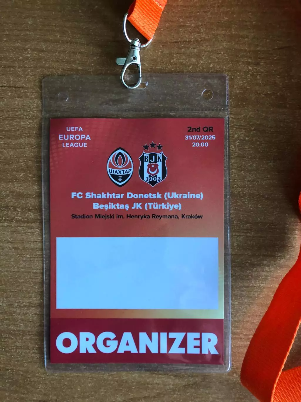 Шахтер Донецк - Бешикташ (Турция). 31.07.2025.