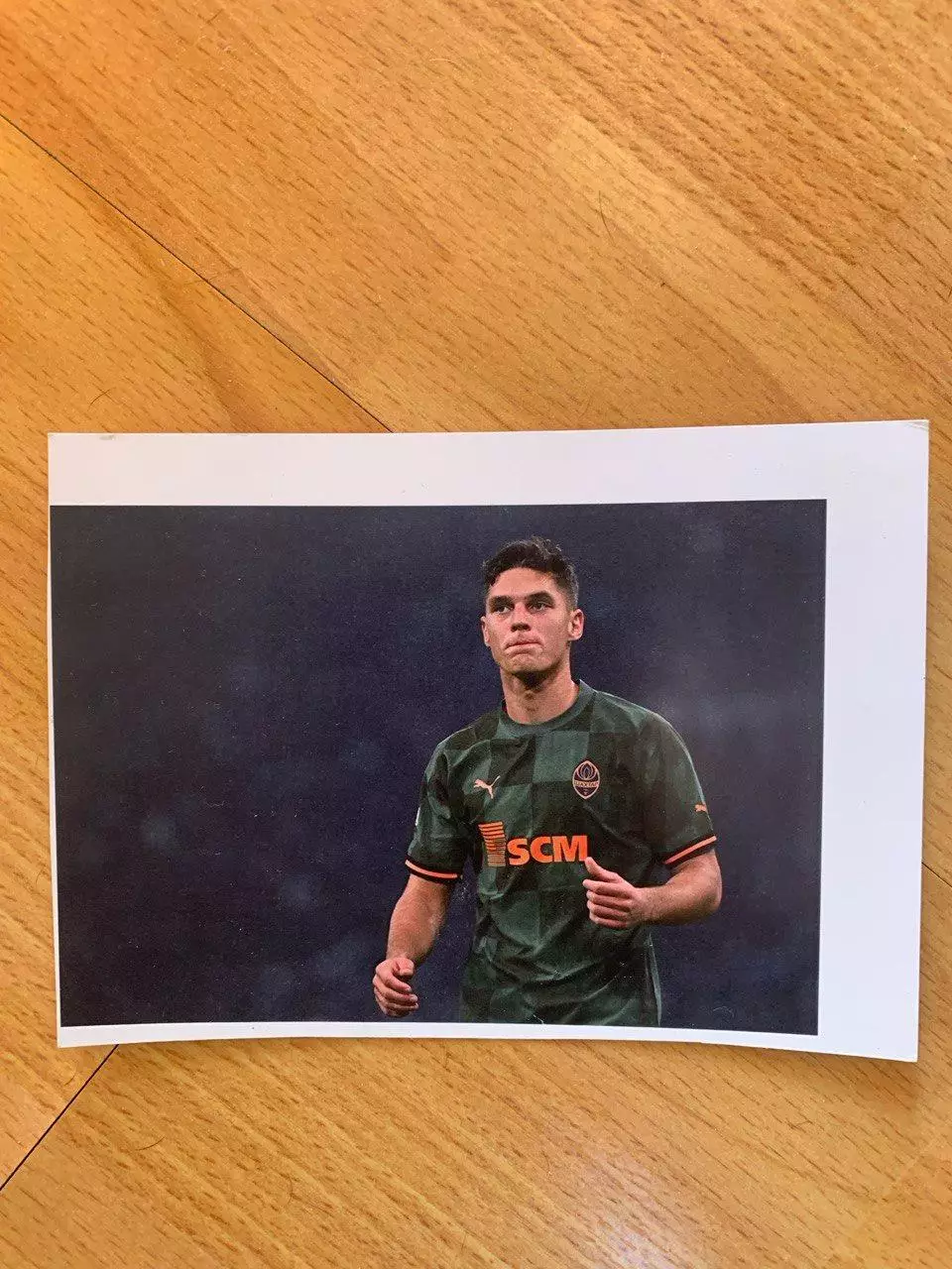 Фото Георгия Судакова с его автографом