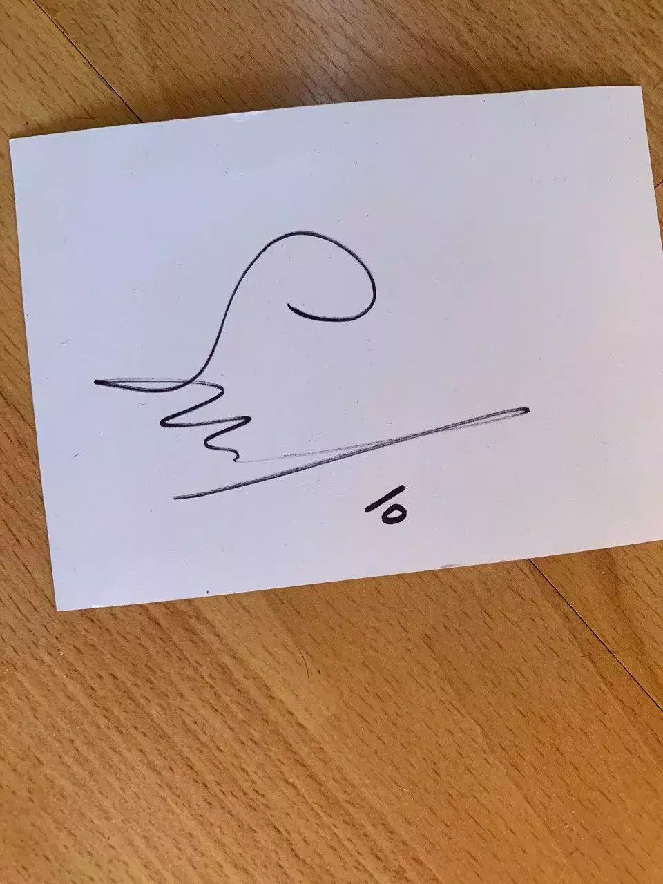 Фото Георгия Судакова с его автографом 1