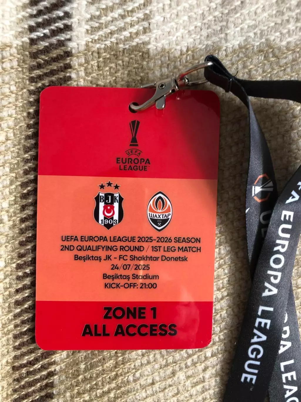 Бешикташ (Турция) - Шахтер Донецк. 24.07.2025.