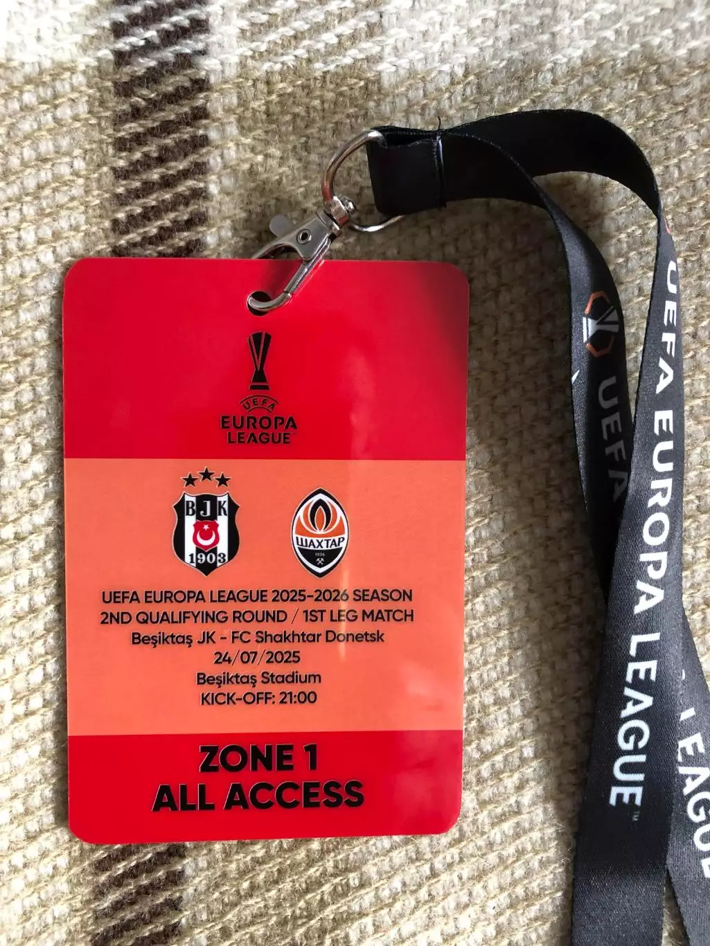 Бешикташ (Турция) - Шахтер Донецк. 24.07.2025. 1