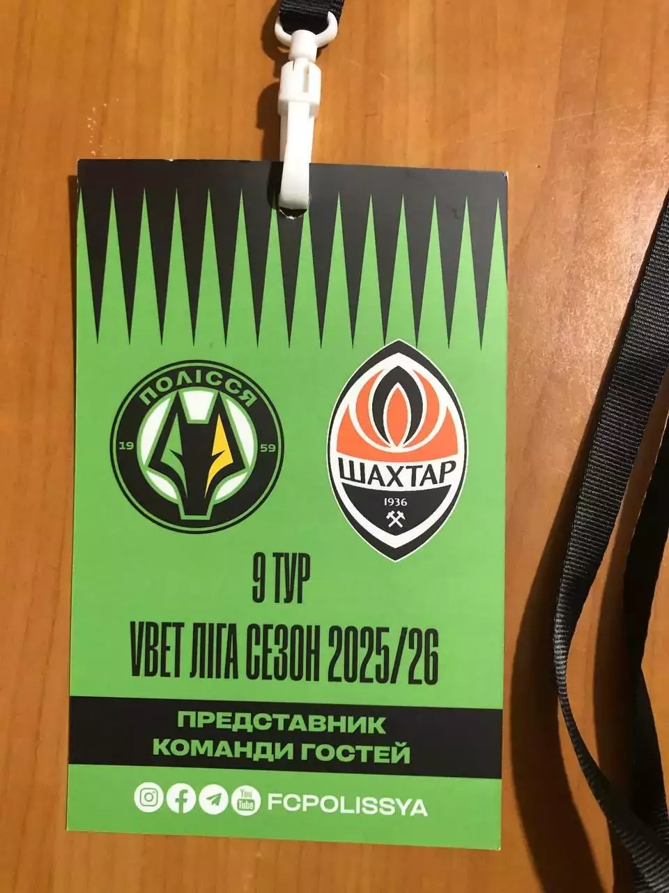 Полесье Житомир - Шахтер. 18.10.2025