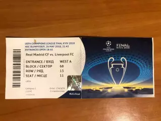 Реал Мадрид - Ливерпуль. 26.05.2018. Финал Лиги чемпионов