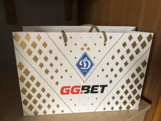 Брендированный крафт-пакет Динамо (Киев)