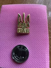 Значок Украинская ассоциация футбола. Редкий