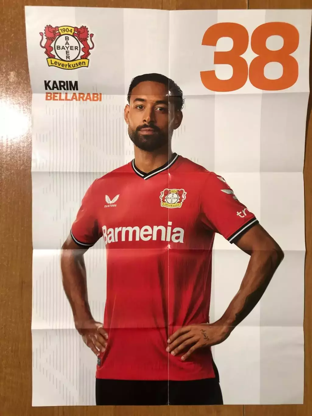 Байер Леверкузен (Германия) - Монако (Франция). Лига Европы. 16.02.2023. Постер 1