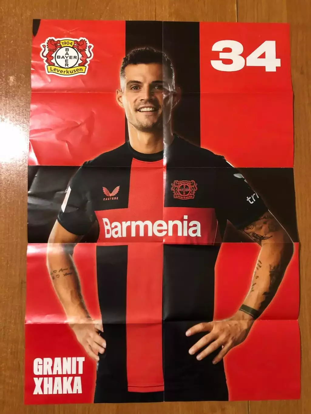 Байер Леверкузен - Боруссия Дортмунд. 03.12.2023. Постер 1