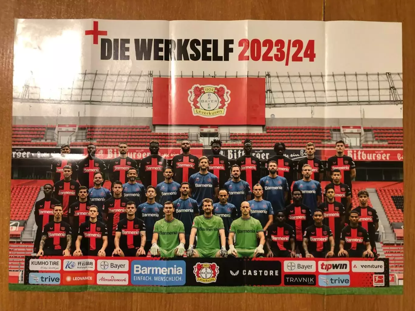 Байер Леверкузен - Хайденхайм. 24.09.2023. Постер 1