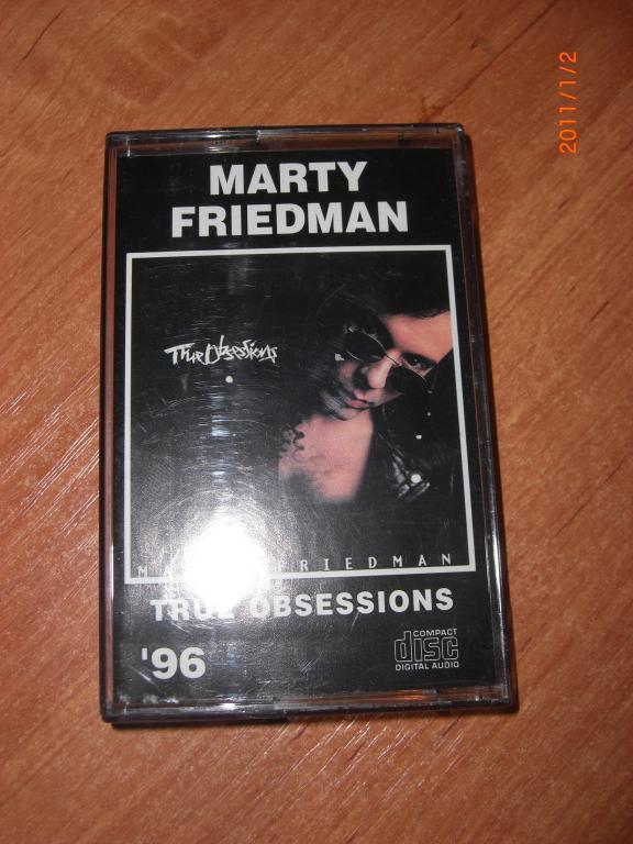 Аудиокассета MARTY FRIEDMAN True Obsessions