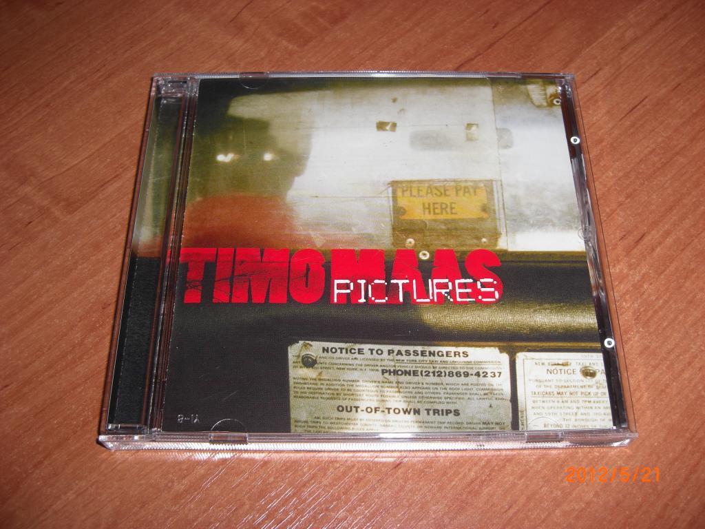 CD TIMO MAAS Pictures Россия