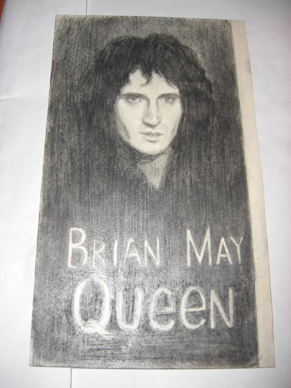 Рисунки Brian May,Roger Taylor,John Deacon (QUEEN)