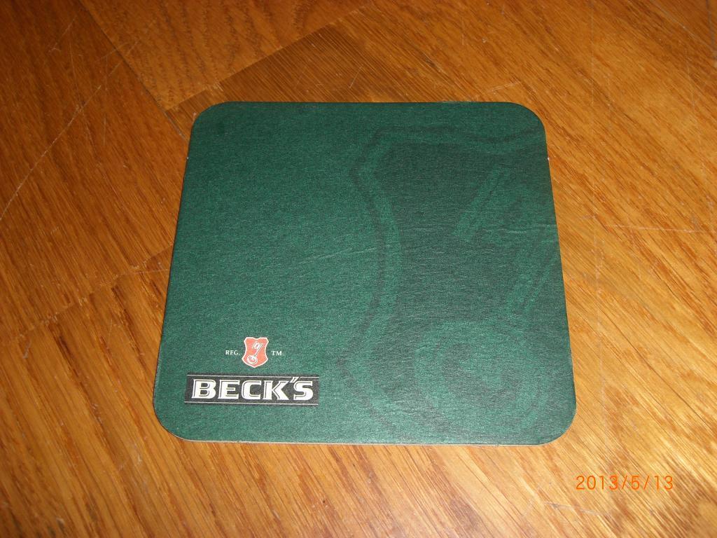 Подставка пивная BECK'S 1