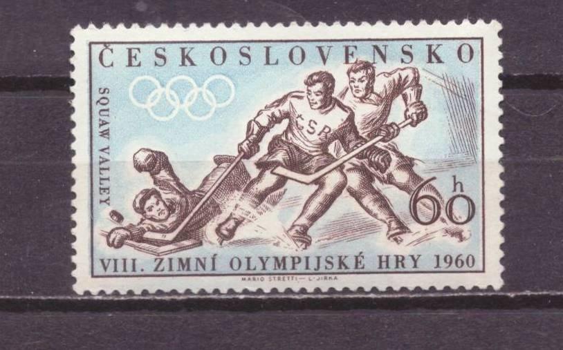 Чехословакия чист. спорт хоккей № 6861