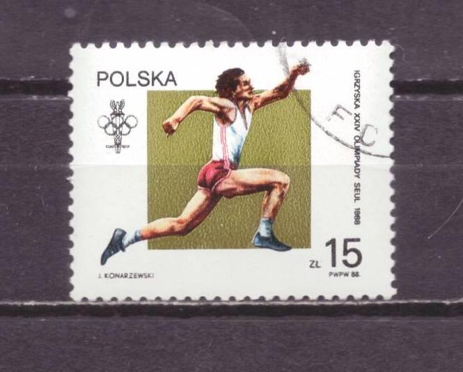 Польша гаш . спорт № 2163