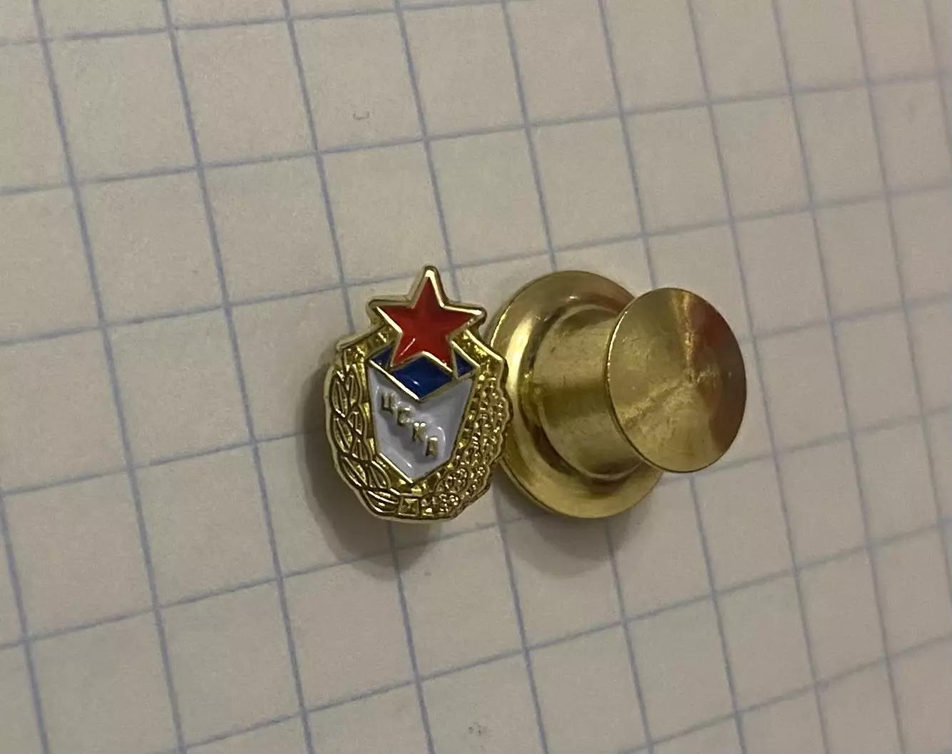 Знак ЦСКА Москва супер мизерный 3