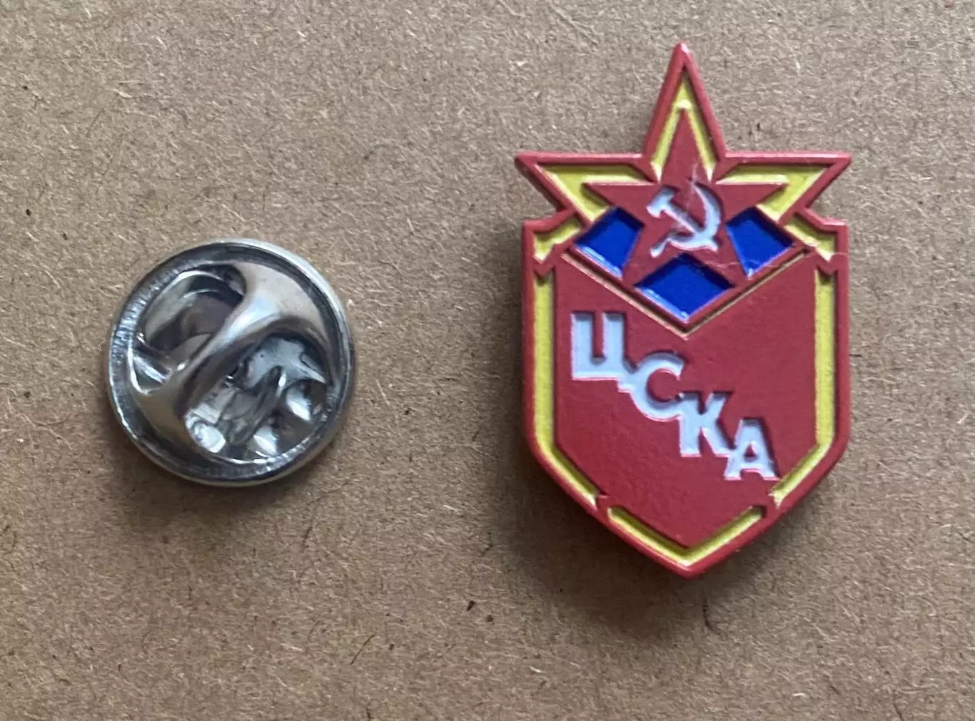 Знак ХК ЦСКА ретро эмблема 1