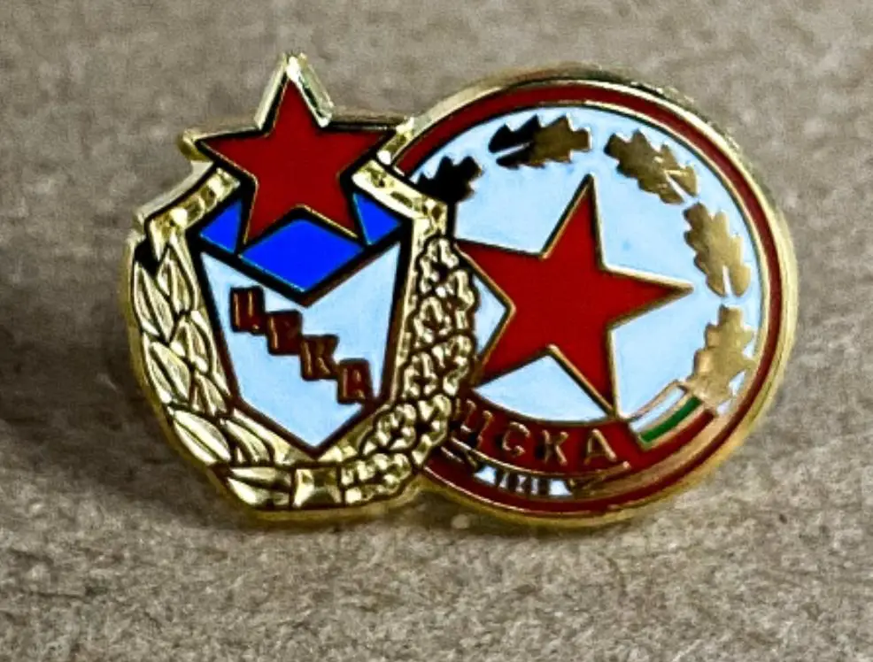 знак ЦСКА Москва ЦСКА София дружественный