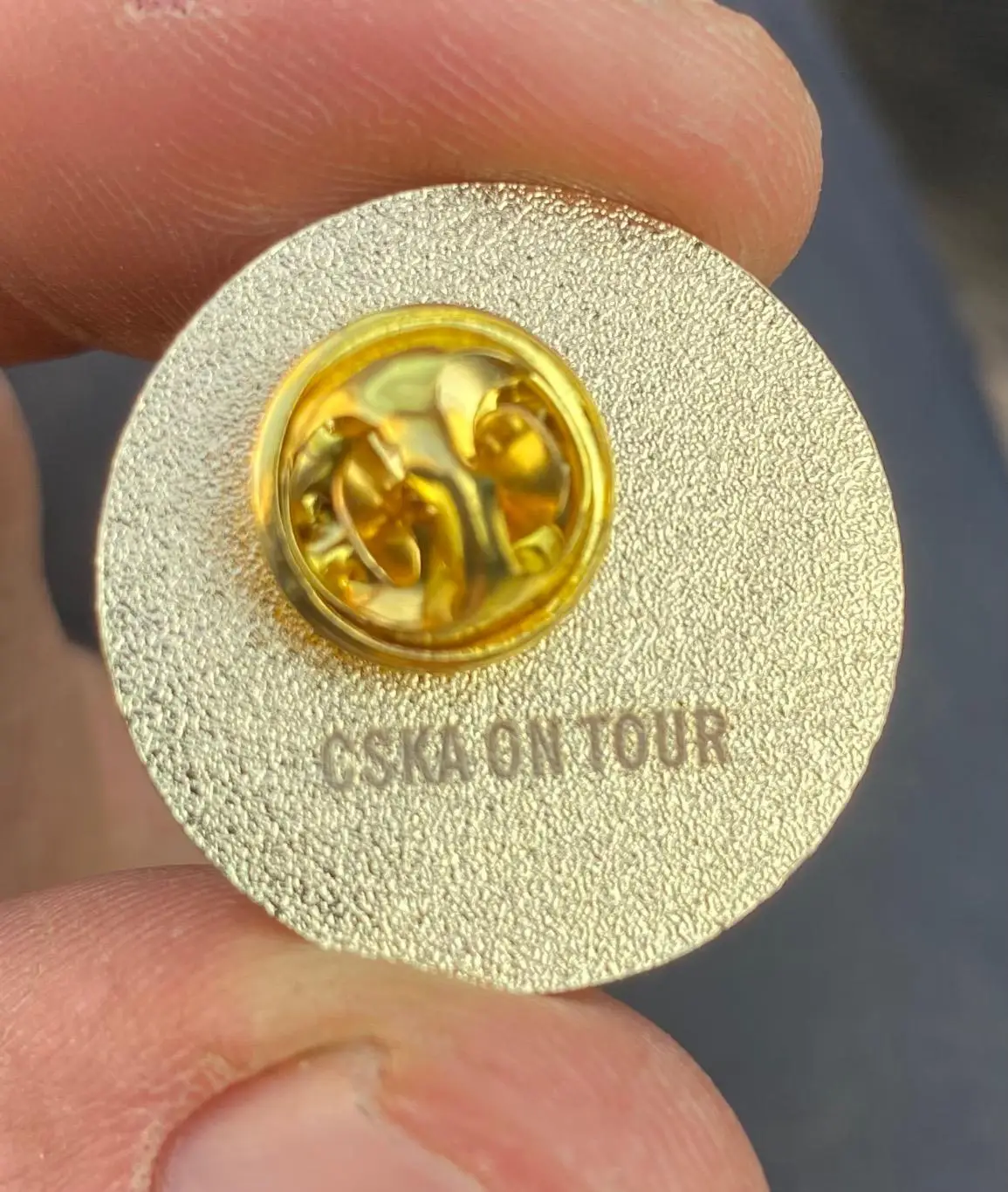 знак Южно-Сахалинcк Армейцы на выезде, Красная Армия ЦСКА он тур, CSKA on tour 1