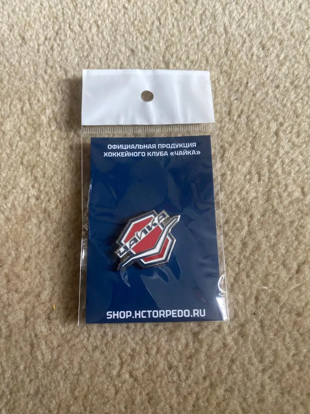 Официальный Знак Чайка (фарм Торпедо, Горький, Газ) Нижний Новгород МХЛ