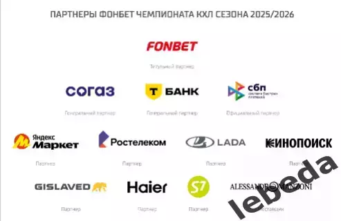 Северсталь Череповец - Спартак Москва - 2025 / 2026 г. (6.01.26.)официальная 7