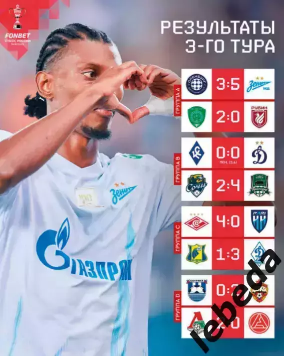 ФК Сочи - Динамо Москва - 2025 / 2026 г. кубок. (17.09.25.) официальная. 3