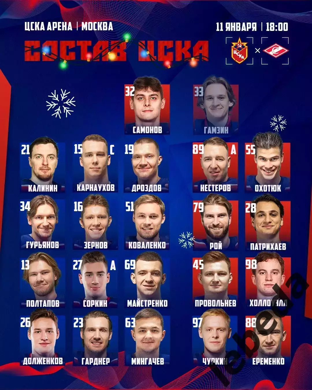 ЦСКА - Спартак Москва - 2025-2026 год. (11.01.26.) 1