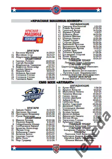 Академия СКА - Красная Машина / Атлант / Д.Карелия - 2025 / 2026. официаль 4