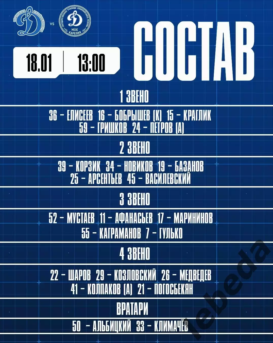 МХК Динамо Москва - Д-Карелия - 2025-2026 г. (18.01.26.) 2
