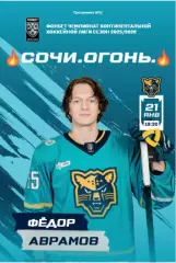 ХК Сочи - Северсталь Череповец - 2025 / 2026 год.(21.01.26.)