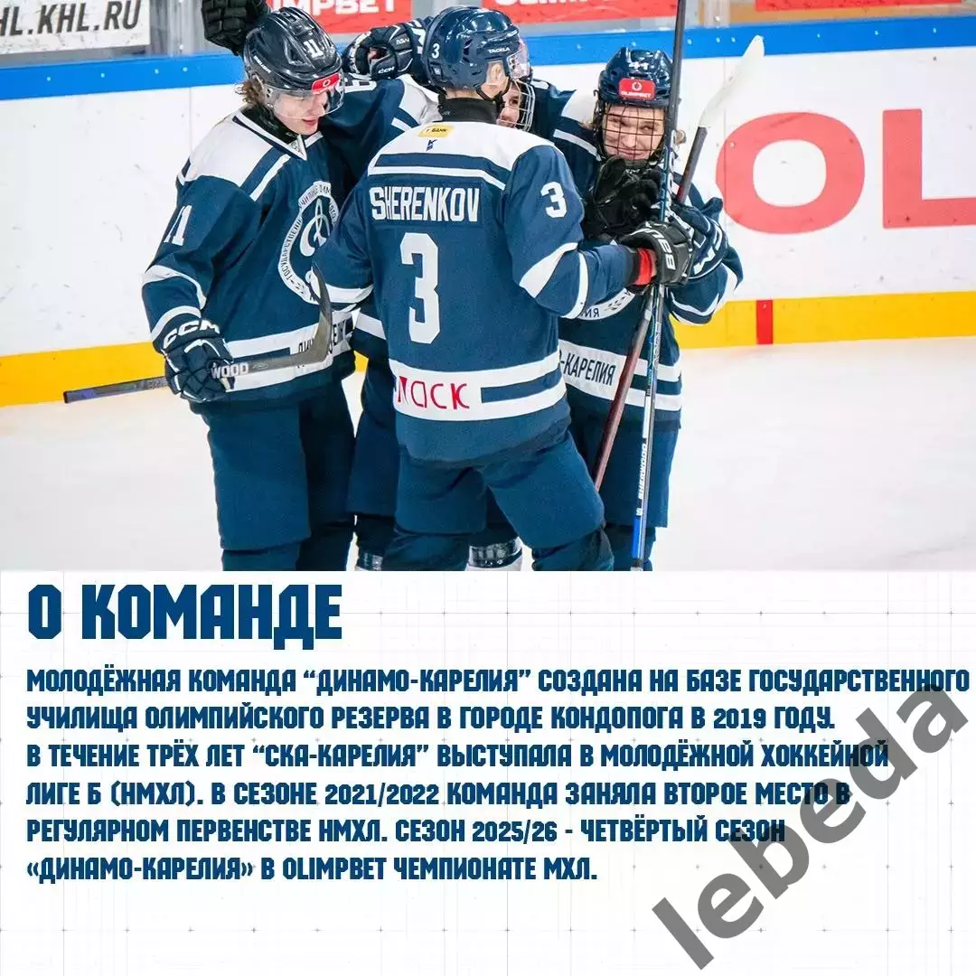 МХК Динамо-Карелия - Локо Ярославль - 2025-2026 год. (25.01.26.) официальная. 1
