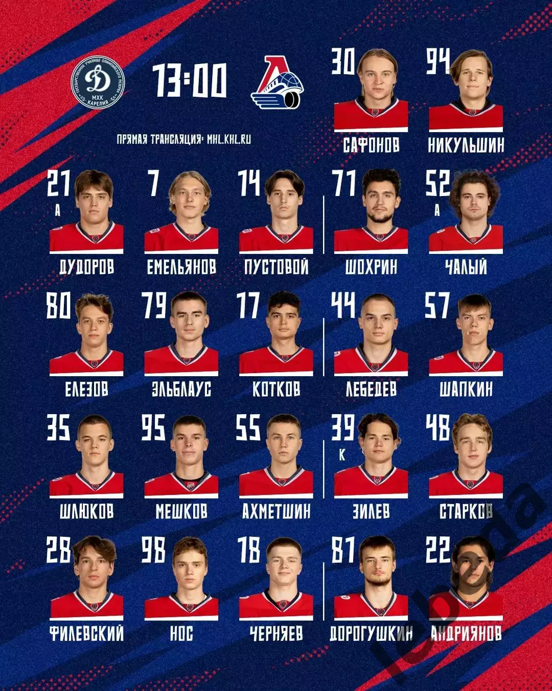 МХК Динамо-Карелия - Локо Ярославль - 2025-2026 год. (25.01.26.) 1