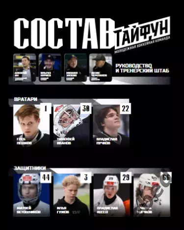 Тайфун Владивосток - МХК Динамо-Карелия - 2025 /2026. официальная 1