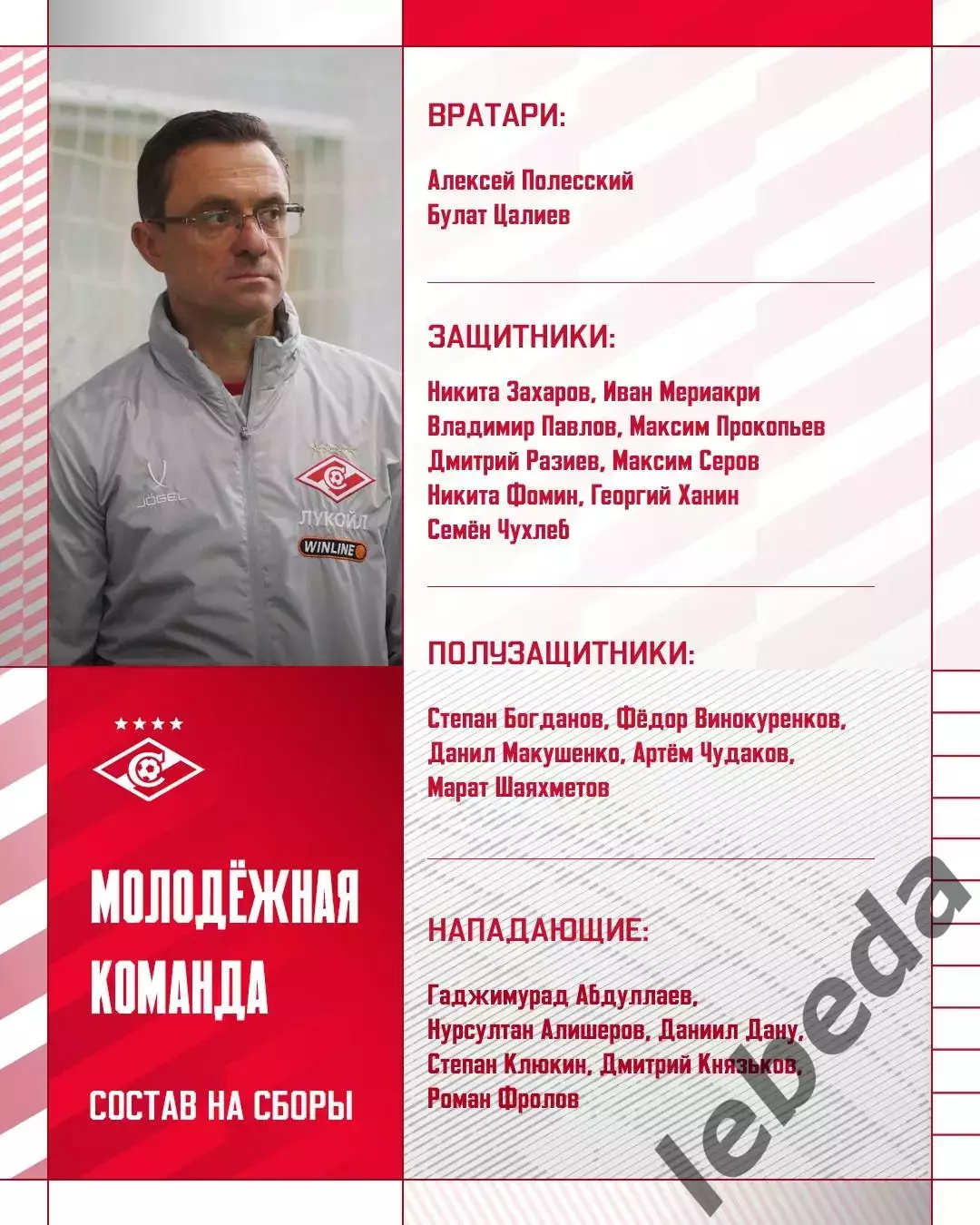 Спартак Мол - Краснодар Мол. - 2026 г.(31.01.26.) Турция, Белек контрольный матч 3