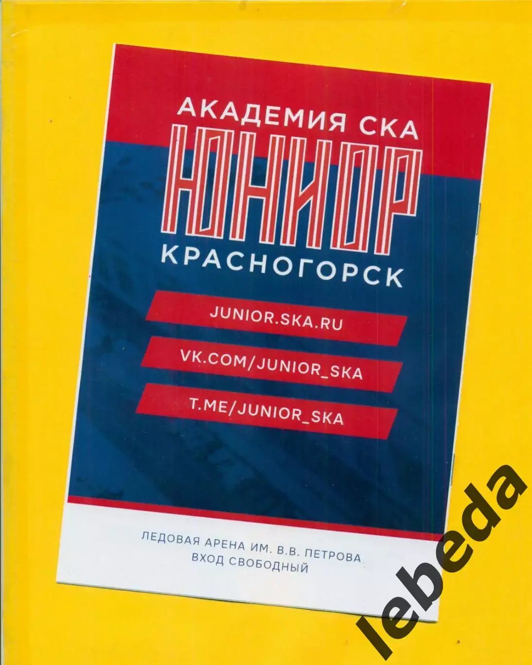 СКА Юниор Красногорск - Динамо / СКА /С.Петербург / Спартак Москва - 2023 / 2024 5